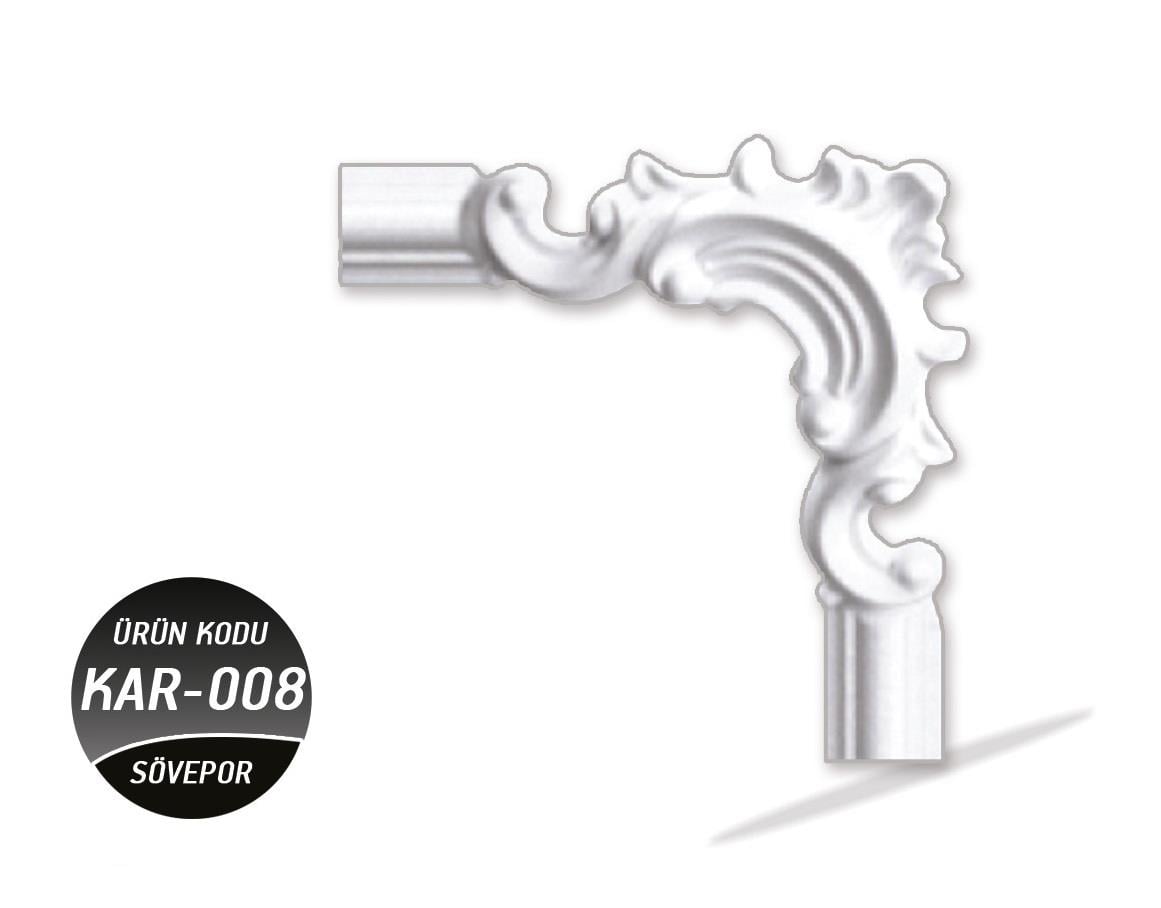 Stronpiyer Desenli Çıta Köşesi ( Kar-008 )