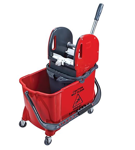 TEMİZLİK ARABASI TEKLİ KÜÇÜK PLASTİK (HTS-731)