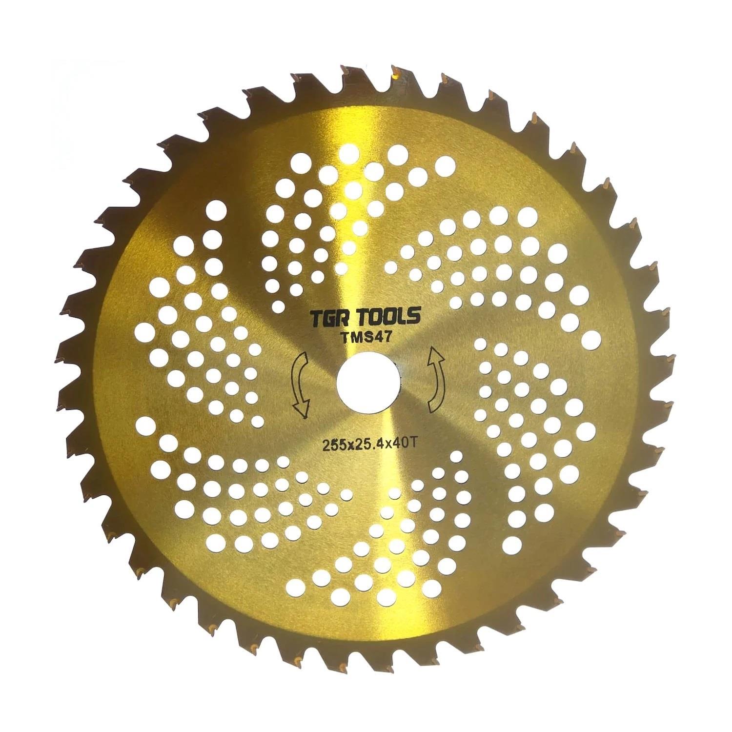 Tgr Tools Delikli Çim Testere 40T Sarı