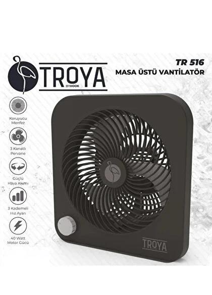 Troya Vantilatör Masa Üstü (Tr-516)