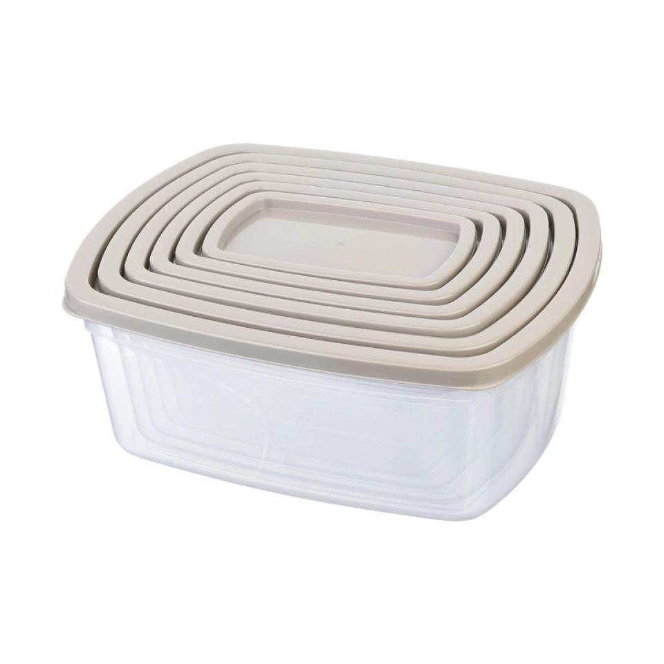 Tuffex Pure Saklama Kabı 6Lı Set (Tp-847)