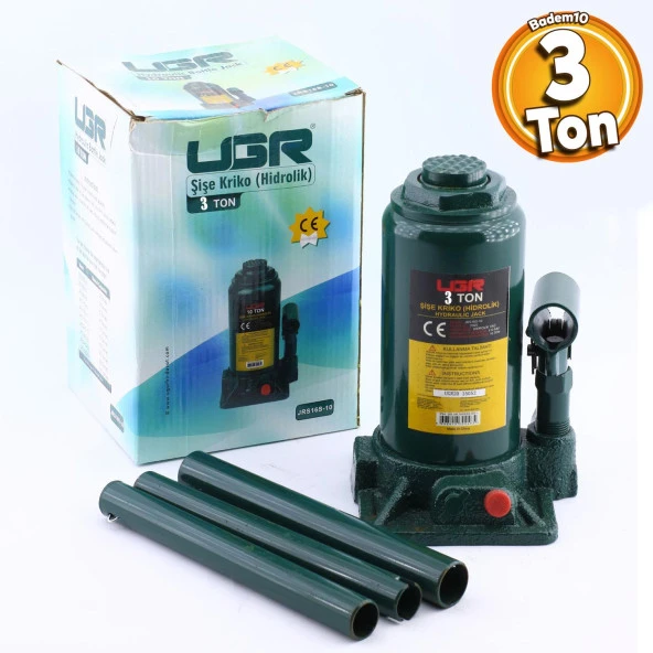 UGR 3TON ŞİŞE KRİKO HİDROLİK (DLO203)