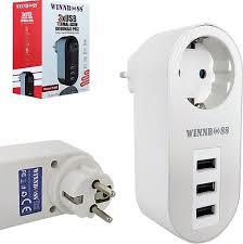 Winnboss 1Li Priz Usb Akım Korumalı (No:3400)