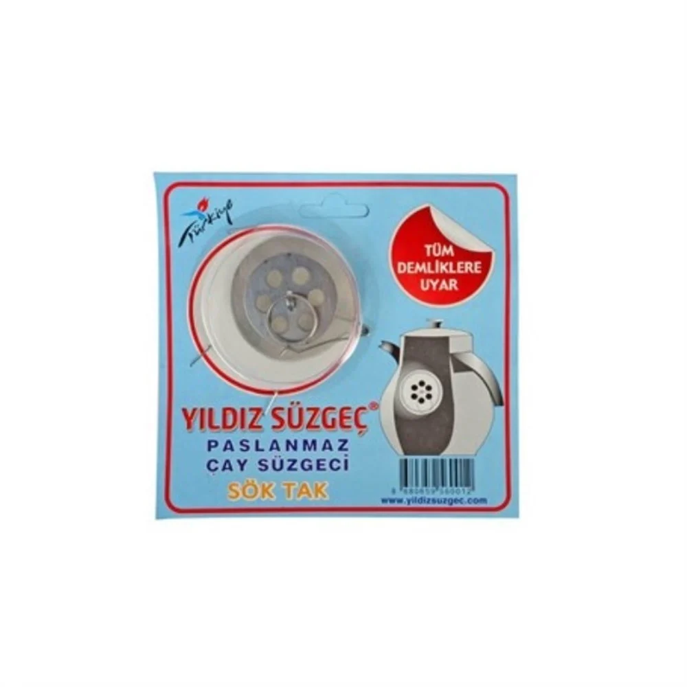 YILDIZ ÇAY SÜZGECİ SÖK TAK