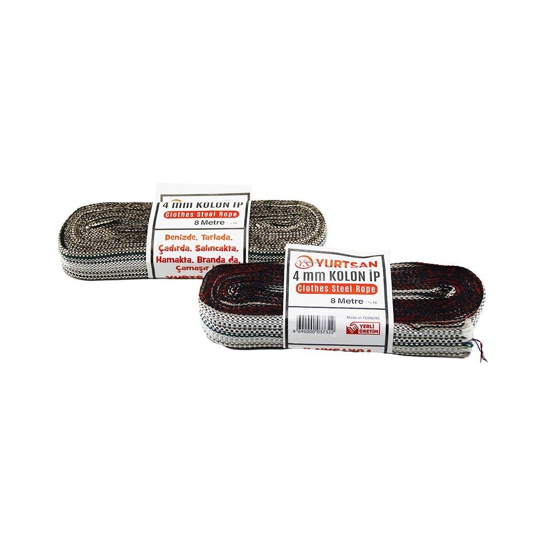 Yurtsan 4Mm Kolon İp 8Mt