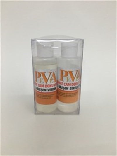 100 Kat Cam Doku Verniği 100 ml+55 ml