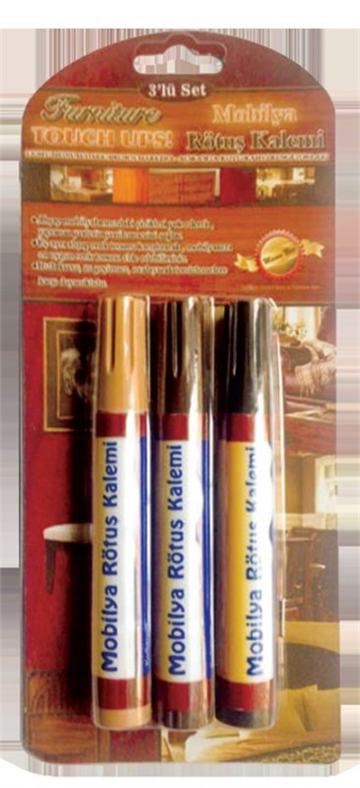Mobilya Rötuş Kalemi 3 Renk