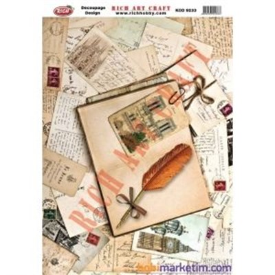 Dekopaj kağıdı (33x48 ) 9233