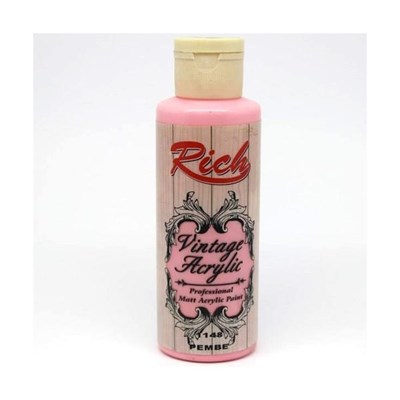 Pembe Vintage Akrilik Boya 130 ml