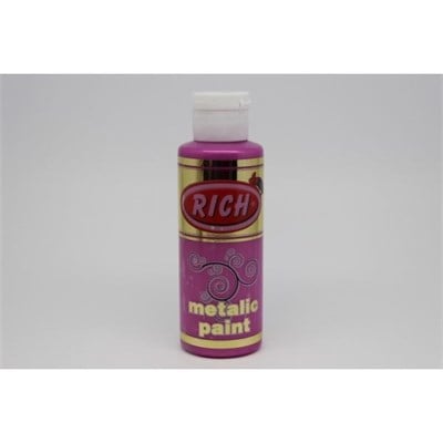 Fuşya Metalik Akrilik Boya 130 ml