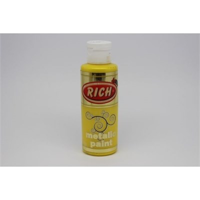 Sarı Metalik Akrilik Boya 130 ml