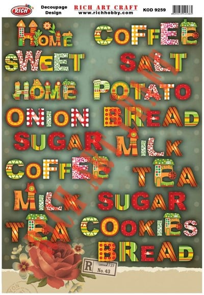 Dekopaj kağıdı (33x48 ) 9259