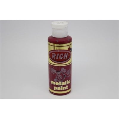 Bordo Metalik Akrilik Boya 130 ml