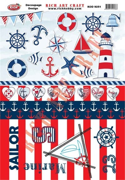 Dekopaj kağıdı (33x48 ) 9251