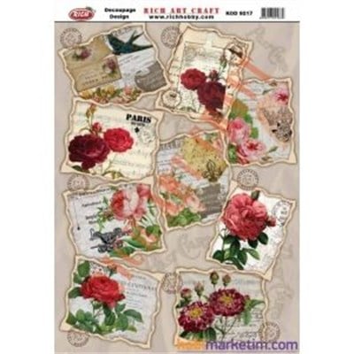 Dekopaj kağıdı (33x48 ) 9217