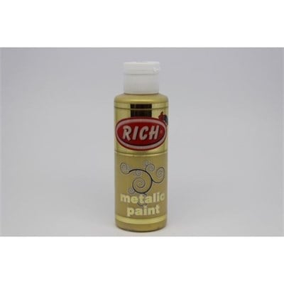 Antik Altın Metalik Akrilik Boya 130 ml