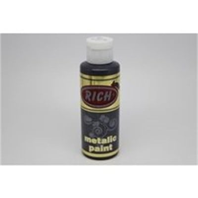 Siyah Metalik Akrilik Boya 130 ml