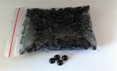 Yarım inci siyah 10 mm(500 gr)