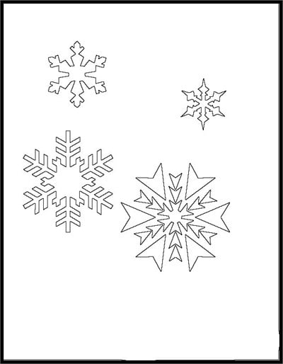 Kumlama Şabl.Kar taneleri