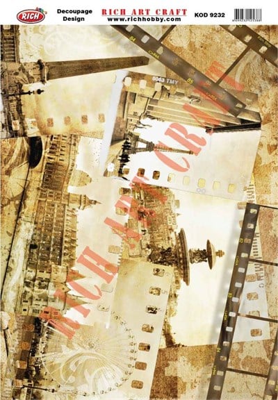 Dekopaj kağıdı (33x48 ) 9232