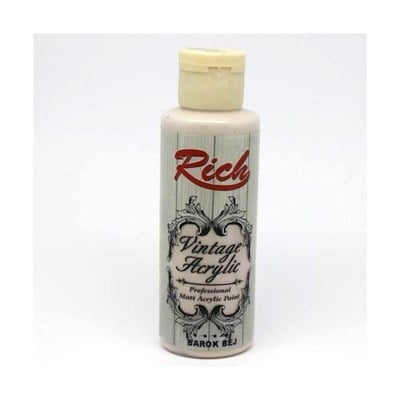 Barok Beji Vintage Akrilik Boya 130 ml