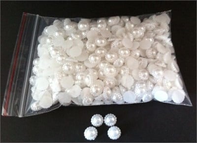 Güneş inci beyaz 10 mm(250 gr)