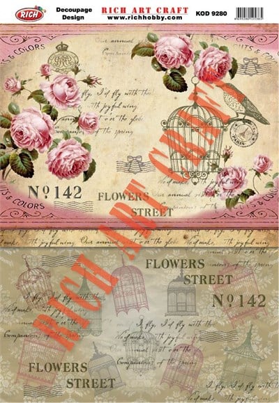 Dekopaj kağıdı (33x48 ) 9280