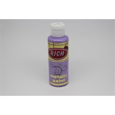Lila Metalik Akrilik Boya 130 ml