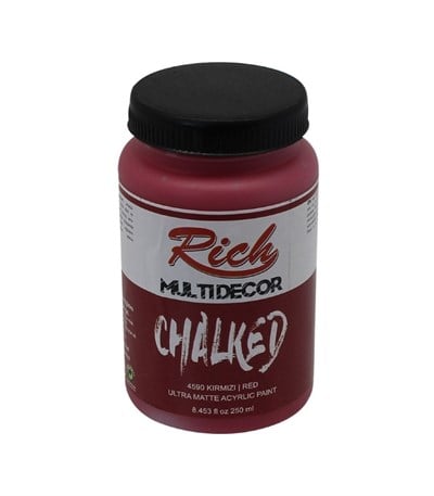 Kırmızı Multi Dekor Boya 250 cc