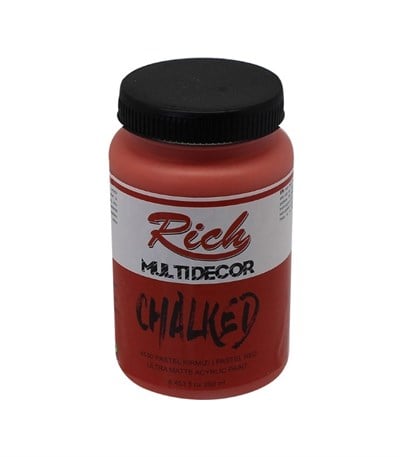 Pastel Kırmızı Multi Dekor Boya 250 cc