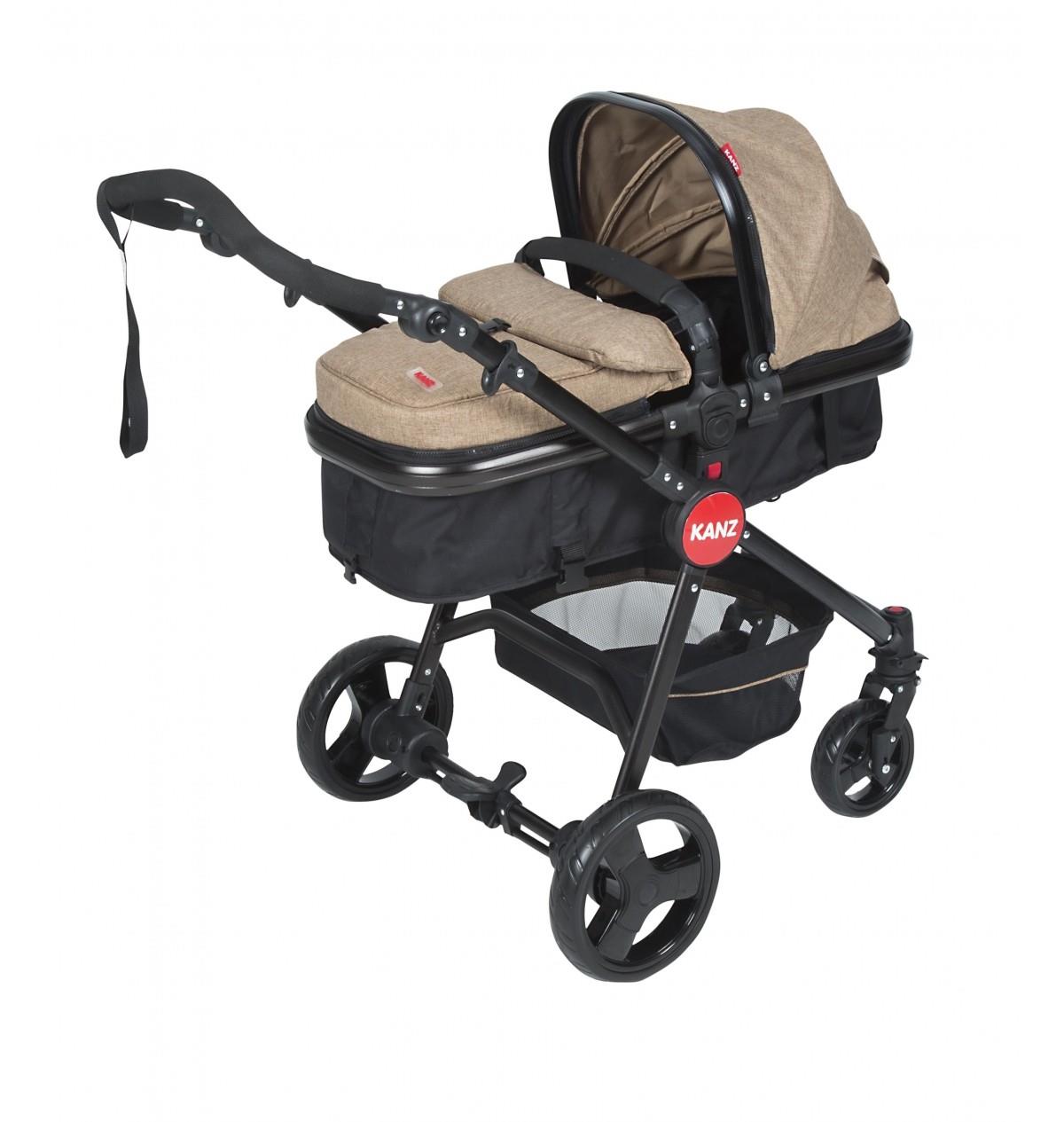 Kanz KZ4010 Cameron Travel Sistem Bebek Arabası - Bej
