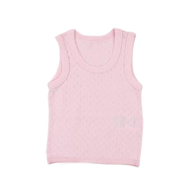 Sema Baby Sevi Jakarlı Kolsuz Atlet - Pembe 1 Ay