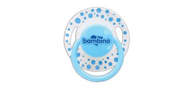 Bambino Desenli Silikon Kiraz Uçlu Emzik No.3