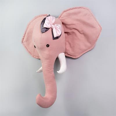 Comfymax Pupayart Çocuk Odası Duvar Süsü - Pembe Fil