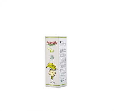 Friendly Organic Bebek Yağı (Zeytin Yağı ve Badem Yağı) - 100 ml