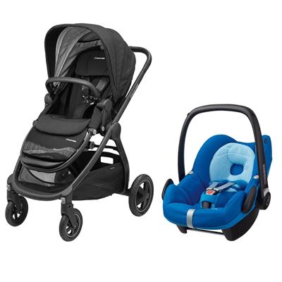Maxi-Cosi Adorra Travel Sistem Bebek Arabası / Frequency Black