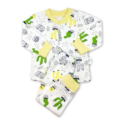 Sema Baby Sleeper Cactus Bebek Pijama Takımı 3-6 Ay - Sarı