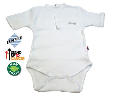 Sema Baby Yarım Kol Kaşkorse Badi (Body) - Beyaz 0-6 Ay