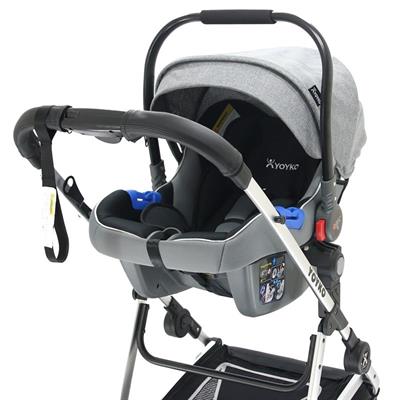 Yoyko City Seyahat Sistem Bebek Arabası 3 in 1 Lacivert Silver