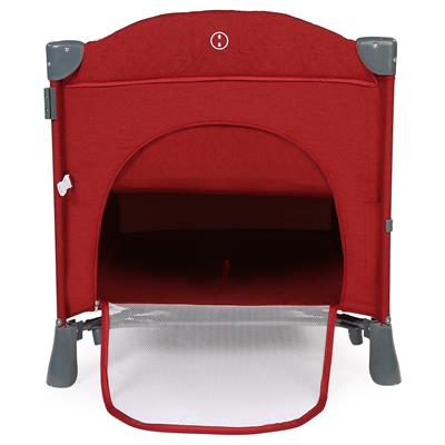 Yoyko Exclusive Comfort 8 in 1 Anne Yanı Park Yatak Oyun Parkı 70x110 - Bordo