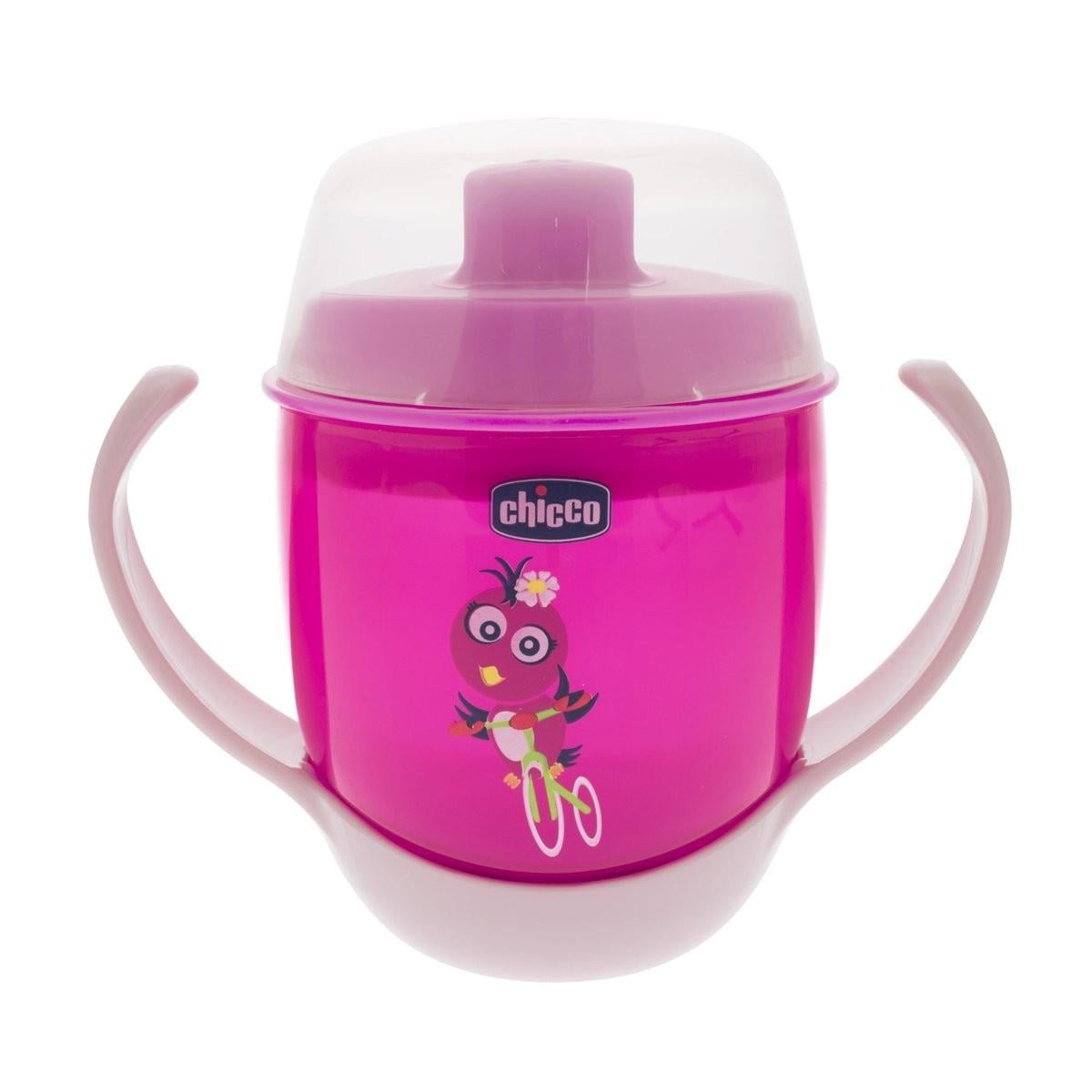 Chicco Bebek Mama Bardağı 180 ml 12+ Ay Pembe