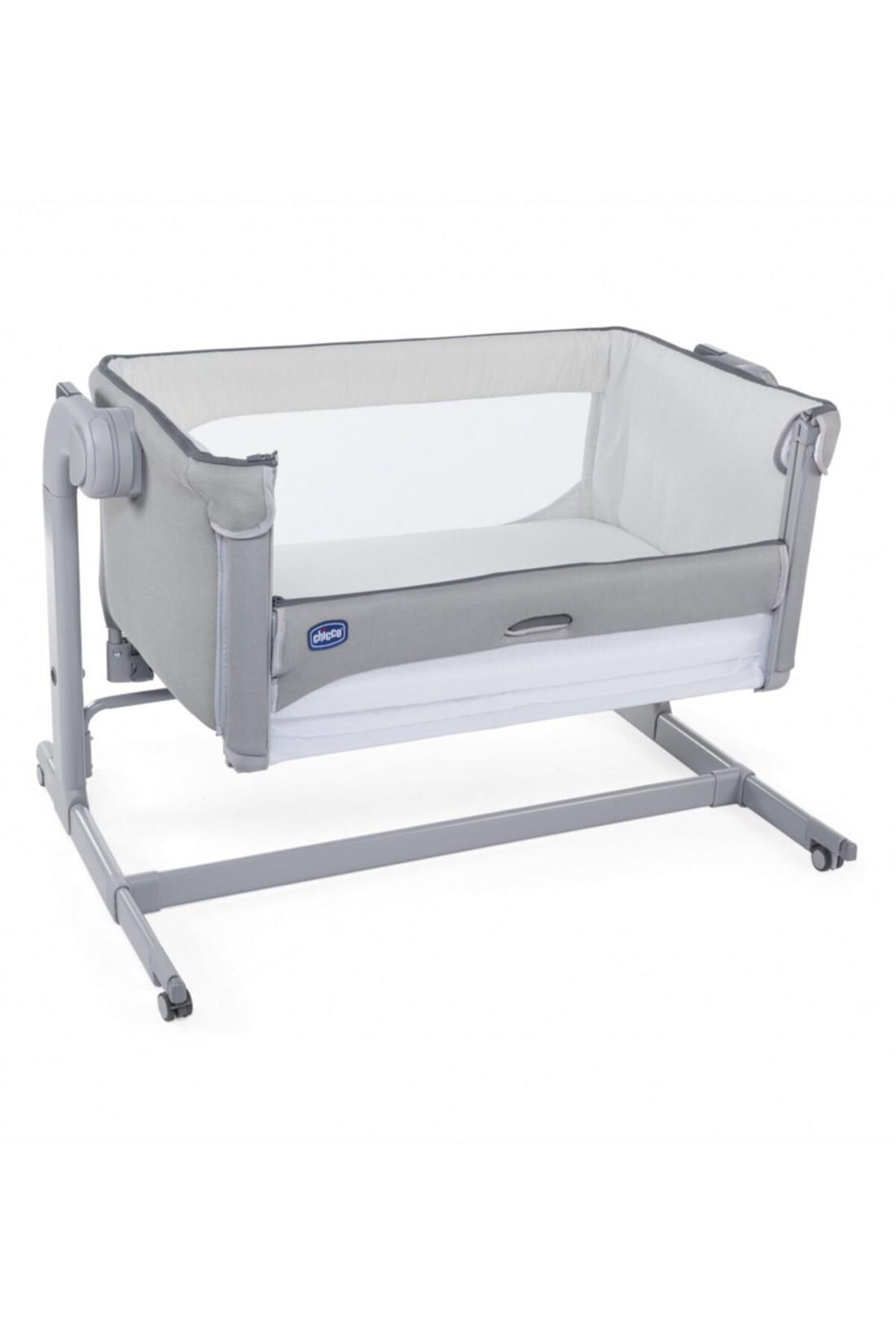 Chicco Next2Me Magic Anne Yanı Beşik - Cool Grey