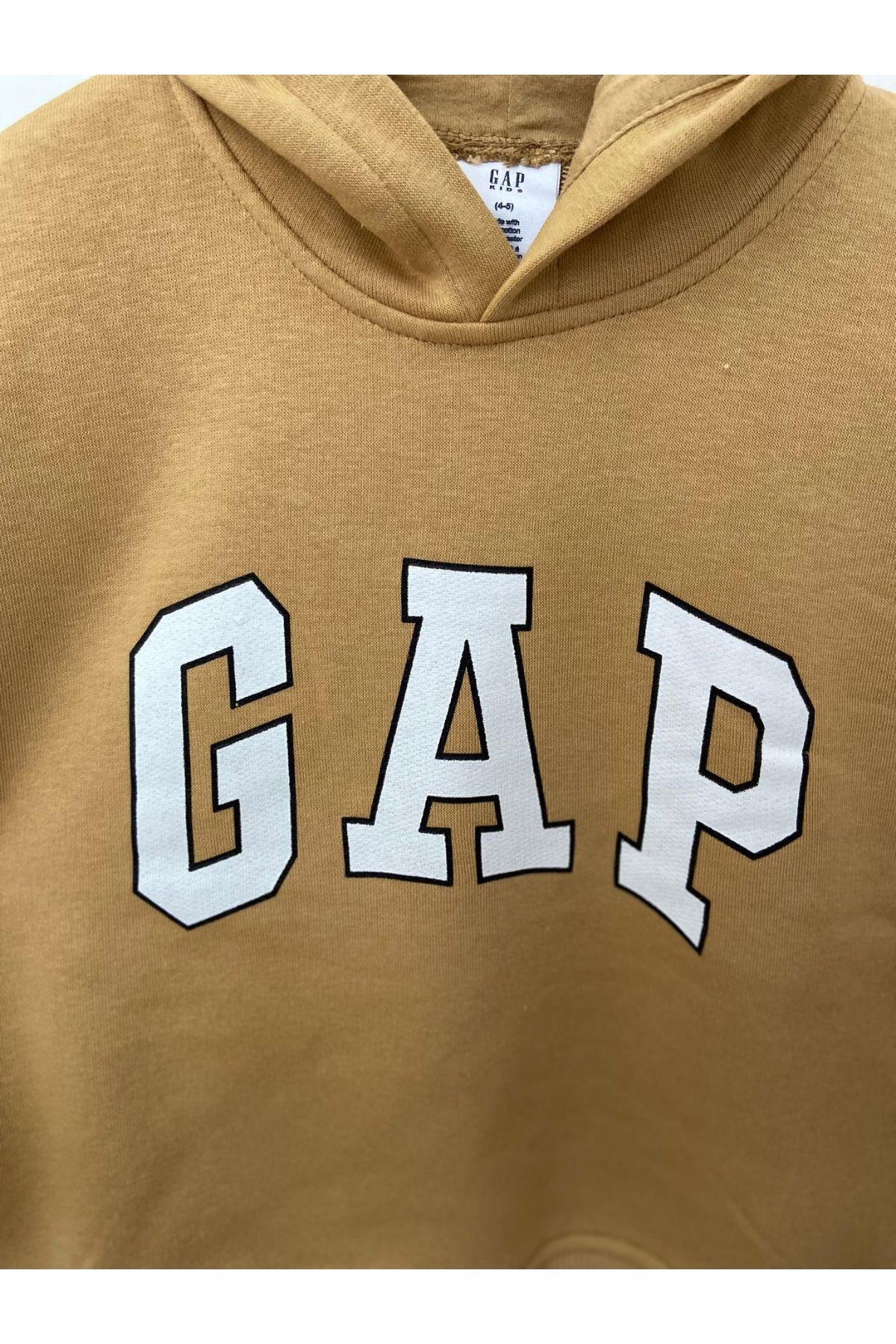 Kapüşonlu GAP Hardal Erkek Alt-Üst Takım
