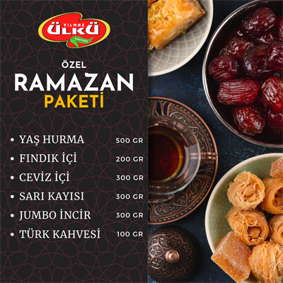 ÖZEL RAMAZAN PAKETİ | 6 ÇEŞİT ÜRÜN