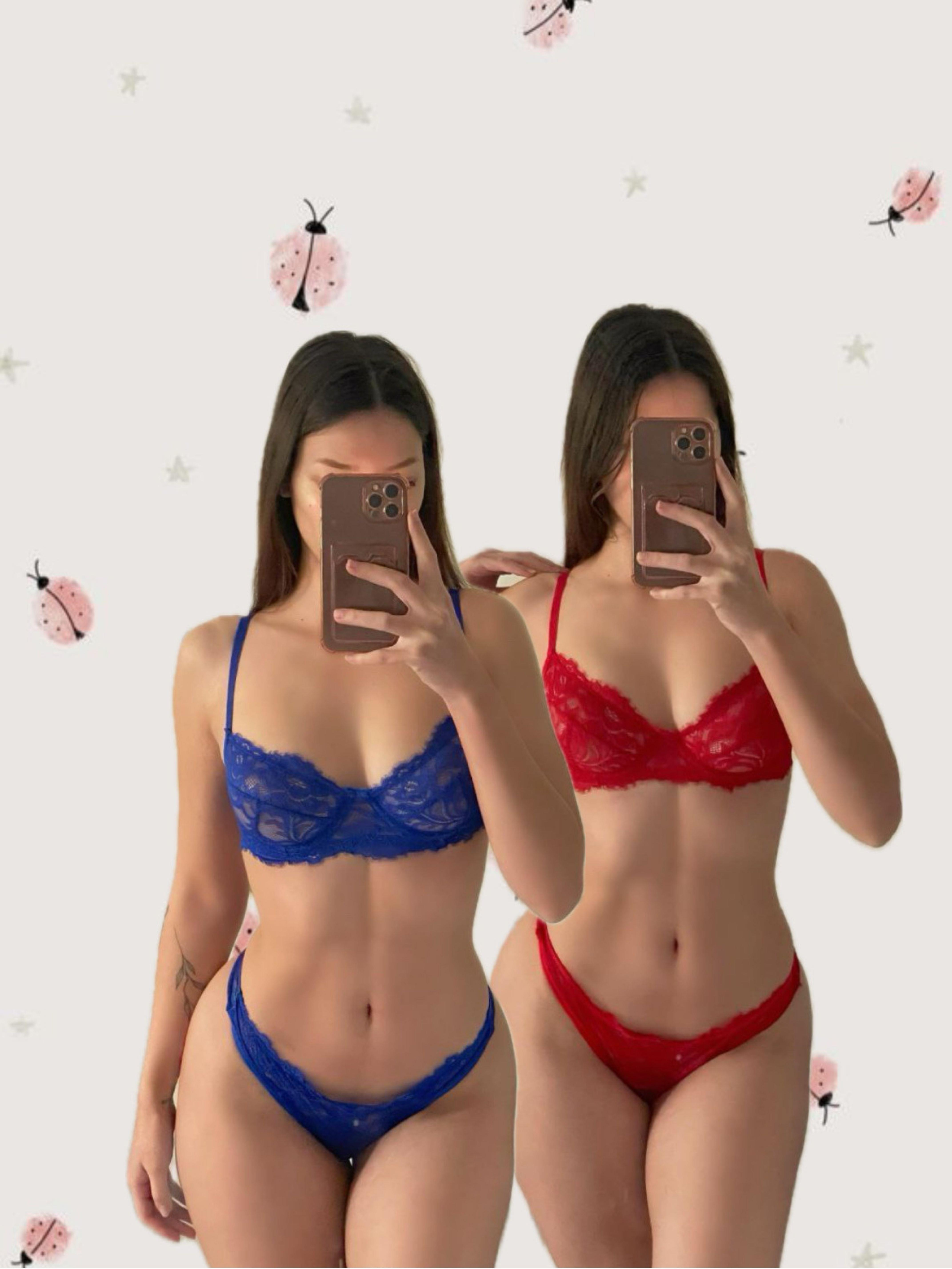 Celina ve Kiss Dantel Bra Set 2li
