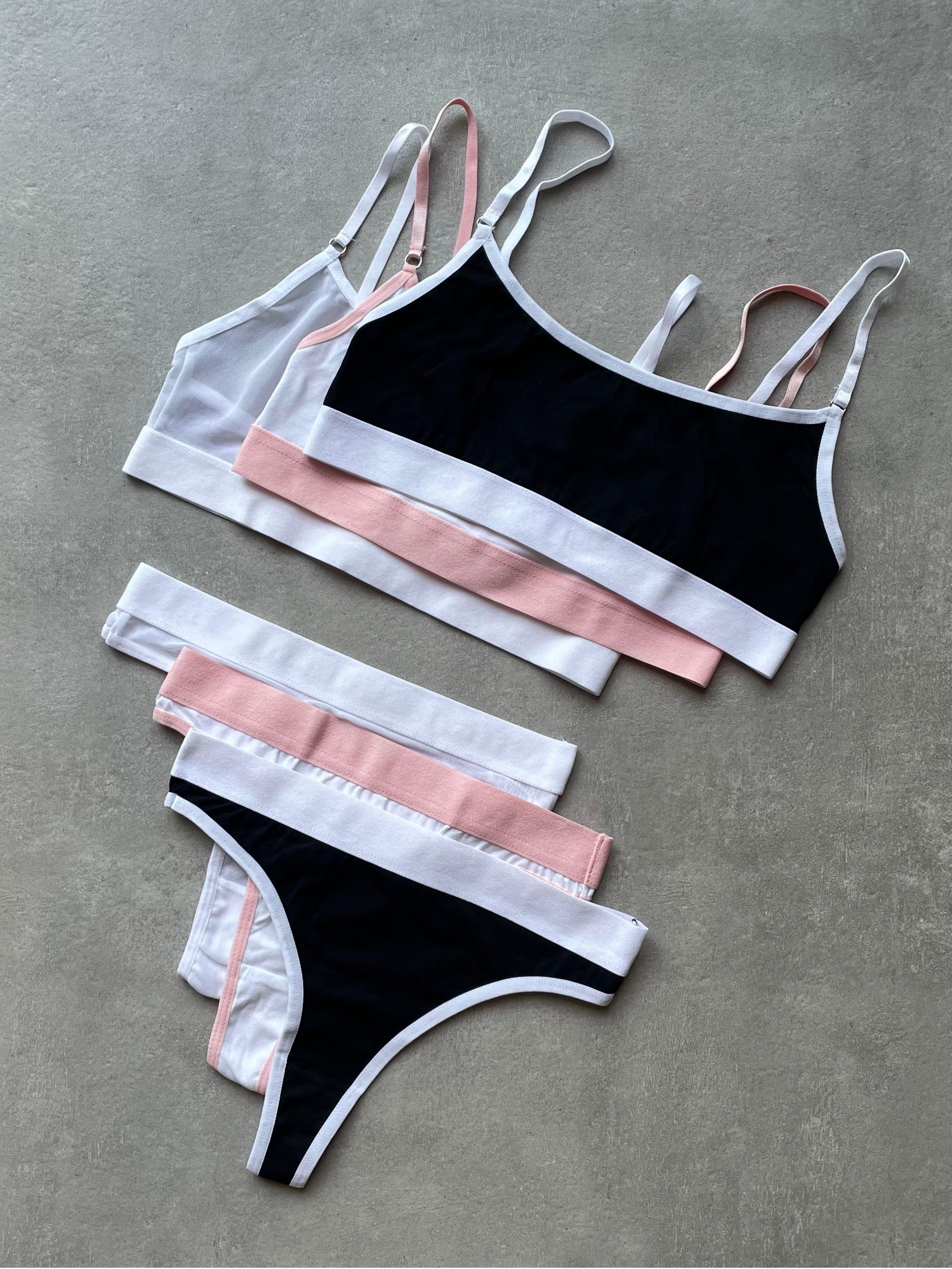 Curve Pamuklu Ayarlanabilir Askılı 3lü Sütyen Set
