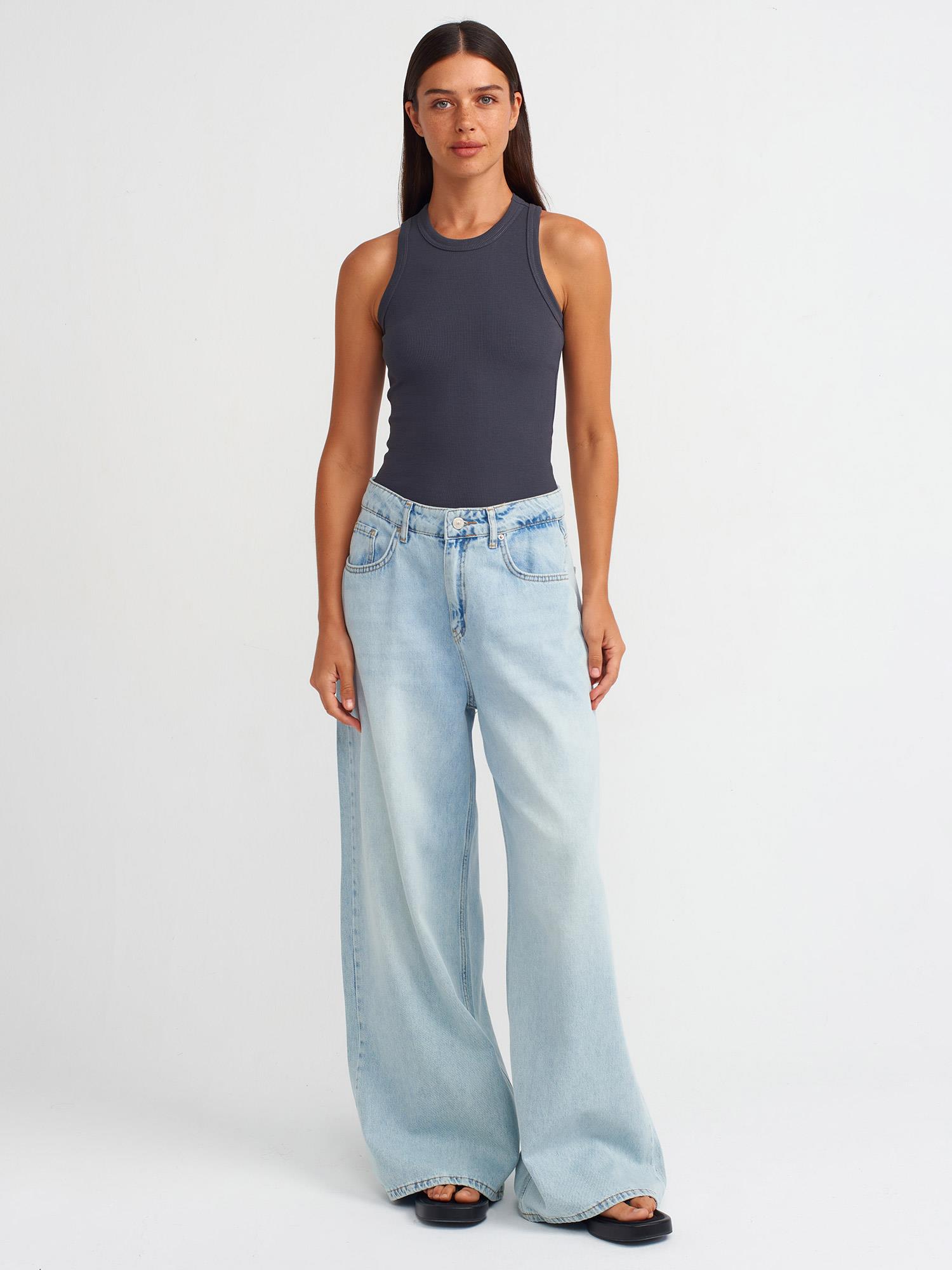  Halter Yaka Fitilli Atlet-Antrasit