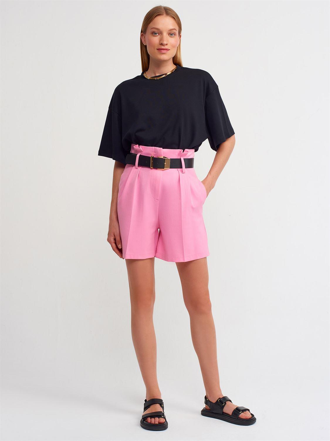 Bisiklet Yaka Basic T-Shirt-Siyah