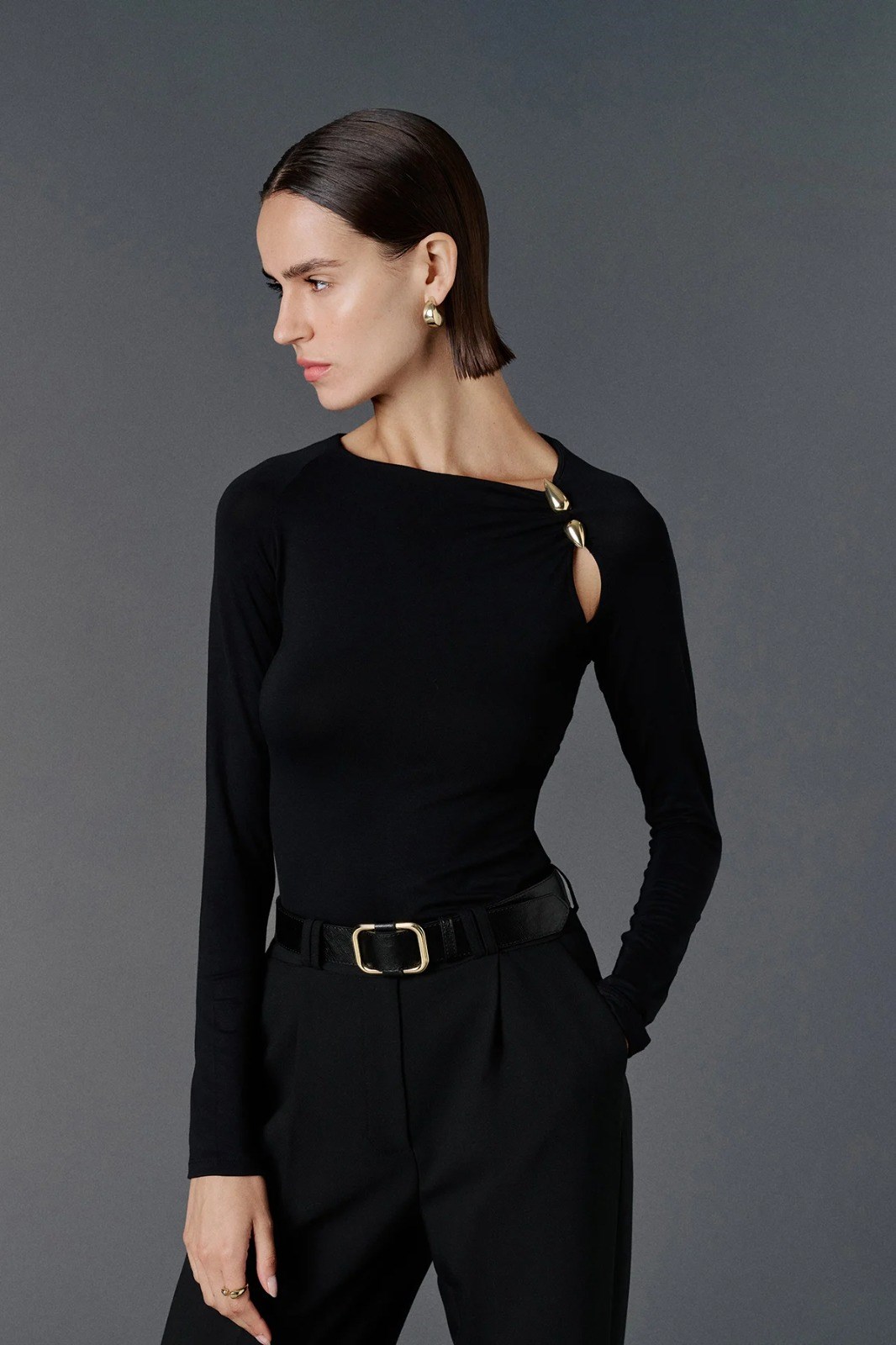 Damla dekolteli bluz 