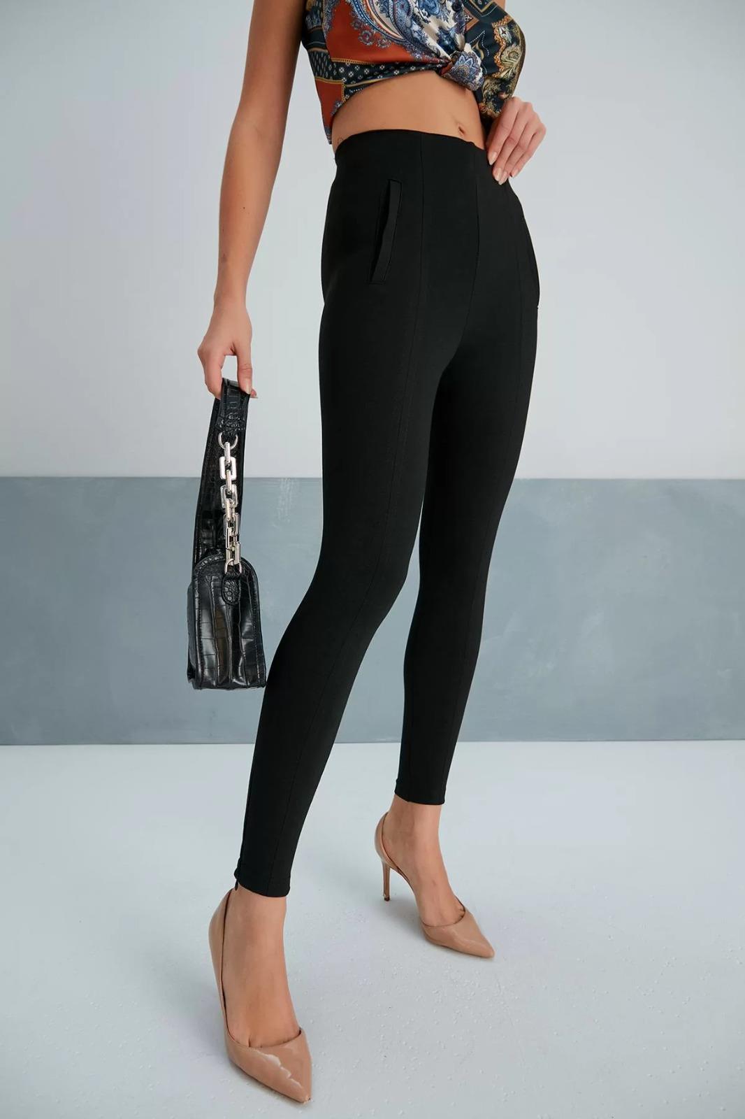 Fermuarlı Toparlayıcı Çelik Örgü Tayt